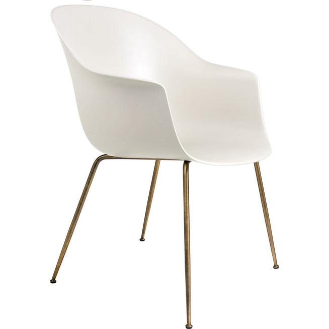 Photo of Bat Dining Chair, Un-Upholstered, Conic Base