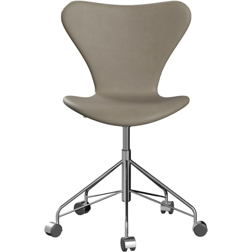 Photo of 3117 Sjuan, Fully Upholstered, Base Chromed - Desk chairs - Arne Jacobsen 4