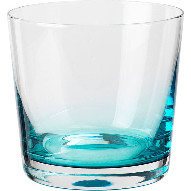 Photo of Hue Glass 15cl Turquoise Set of 6