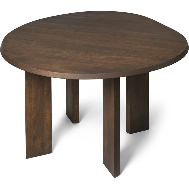 Photo of Tarn Dining Table - Spisebord - Tarn Dining Table - 115 - Dark Stained Beech - W113.5 X D104.6 X H73 Cm