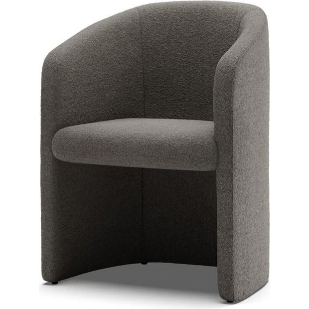 Photo of Covent Club Chair - Loungestol - Nevotex Barnum Dark Taupe 10 - H80 X W60 X D54,5 X Sh46 Cm