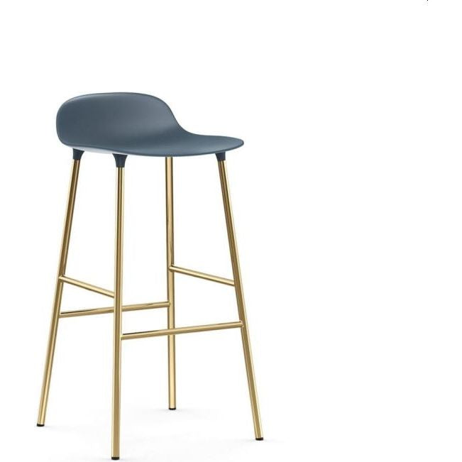 Photo of Form Bar Stool 75 Cm Brass