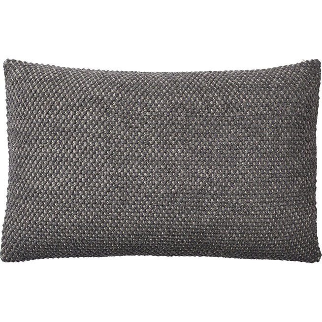 Photo of Twine Cushion Dark Grey/ Grey 50x80 Cm - Prydnadskuddar & Kuddfodral - Aiayu - Grå