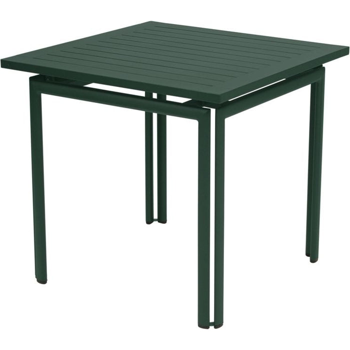 Photo of Costa Table 80 x 80 cm, Cedar Green - Outdoor dining table - Green - Metal