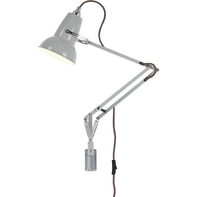 Photo of Original 1227 Mini Lamp With Wall Bracket / Dove Grey - Vägglampor - George Carwardine - Grå