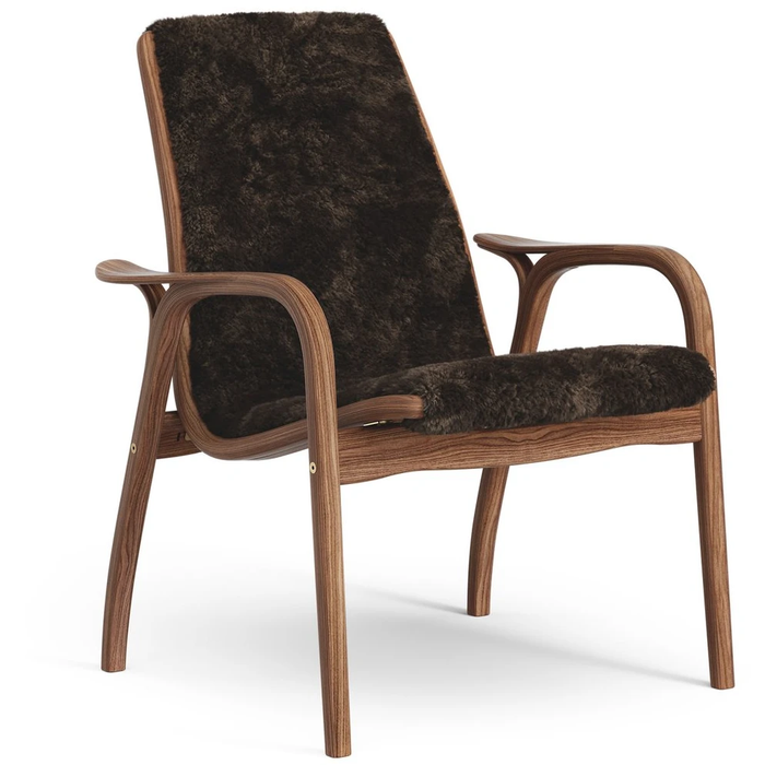 Photo of Laminett Arm Chair Oiled Walnut/sheep Skin