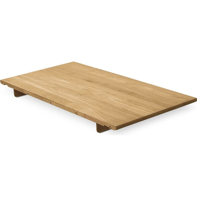 Photo of Carl Hansen - Ch338i Extension leaf, clear lacquered oak - Accessories Table - Hans J. Wegner - Wood-coloured
