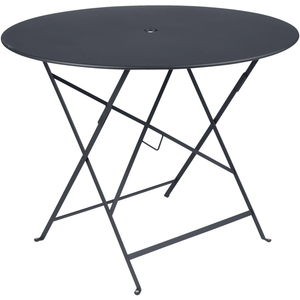 Photo of Bistro Table Ø 96 cm, Anthracite - Garden Table - Grey - Metal