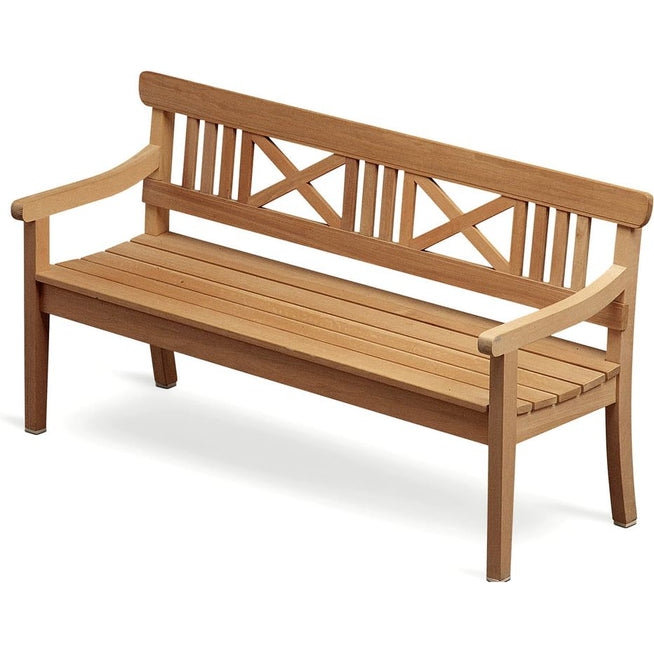 Photo of Drachmann Bench 165, Teak - Garden benches - Bernt Santesson - Brown - Wood