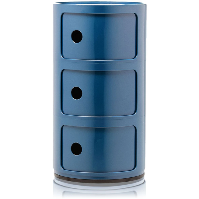 Photo of Modular 4967, Blue, 3 Compartments - Hurtsar - Anna Castelli Ferrieri - Blå - Plast