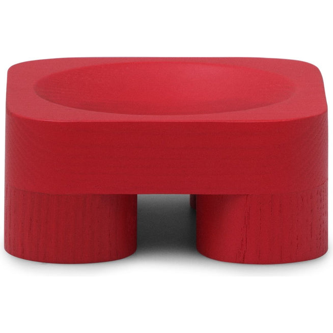 Photo of Chub Bowl Small Bright Red - Serving Bowls - Sami Kallio - Wood
