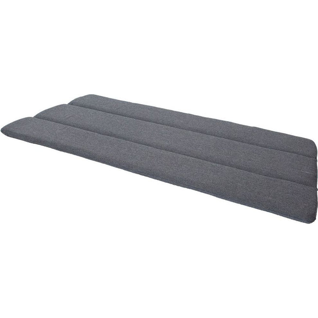 Photo of Breeze 2-seater Lounge Sofa Cushion - Outdoor Cushions - Black - Cane-line Natté - W: 118 x D: 46 x H: 2 cm