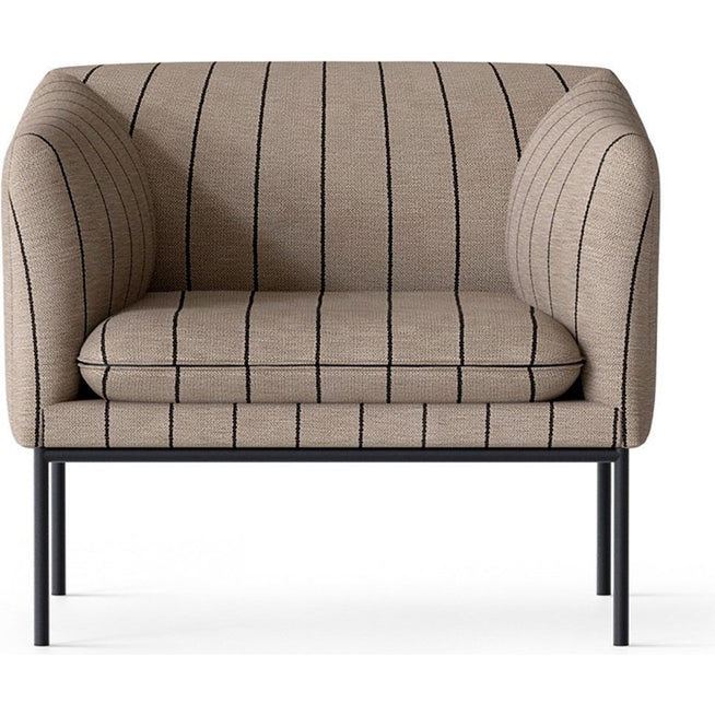 Photo of Turn 1-seater - Lænestol - Black - Pasadena - Sand/black - W80 X H73,5 X D75,5 X Sh42 Cm
