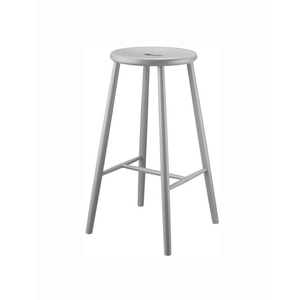 Photo of J27b Bar stool Børge Mogensen H: 75 cm - Grey