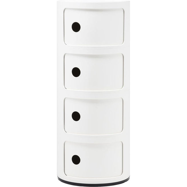 Photo of Modular 4985, White, 4 Compartments - Hurtsar - Anna Castelli Ferrieri - Vit - Plast