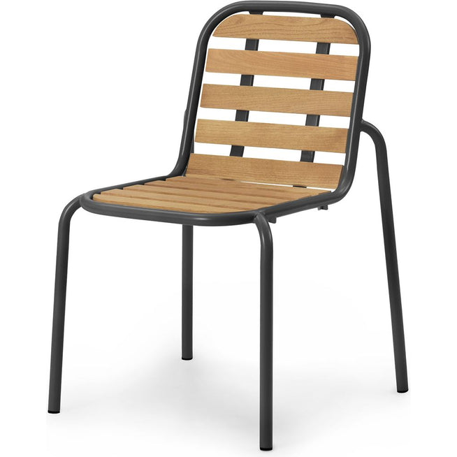 Photo of Vig Chair Robinia - Havestol - Black - W57 X D55 X H83 X Sh46 Cm