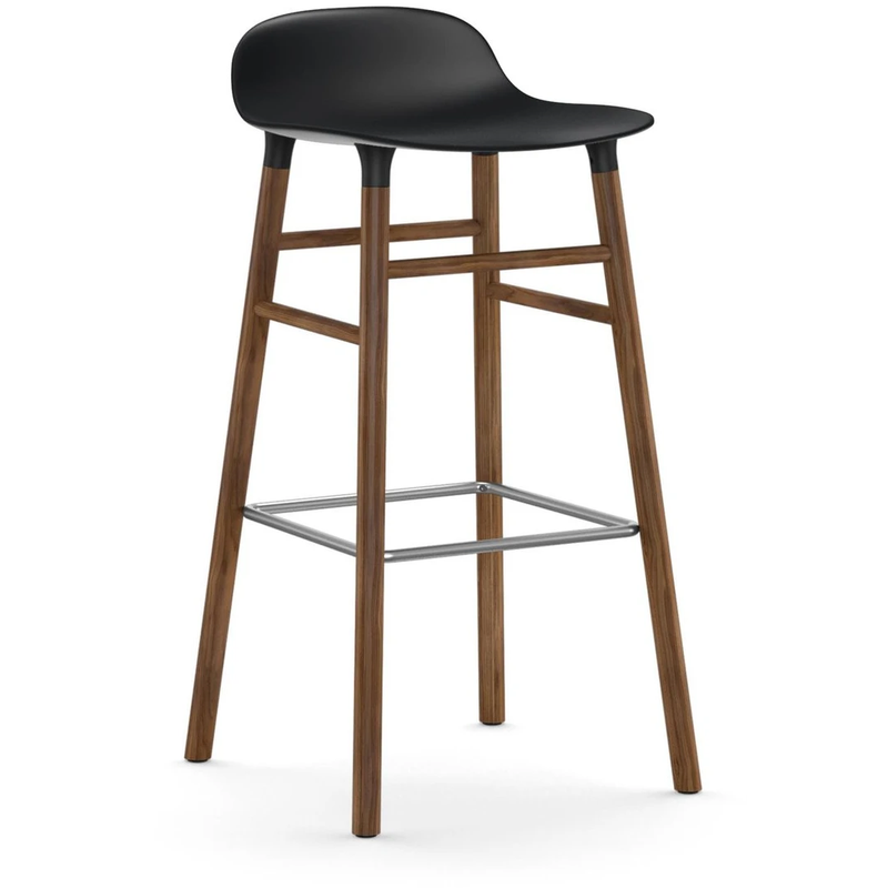 Form Barstool Walnut Legs