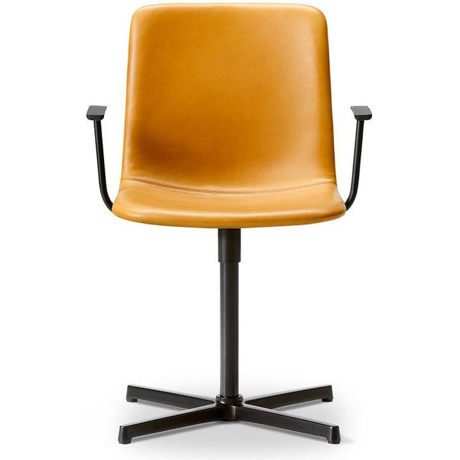 Photo of Pato Executive Chair 4052 By Welling/ludvik - Kontorstol - Max 95 Cognac - W63 X D55,5 X H86,5 X Sh48,5 Cm