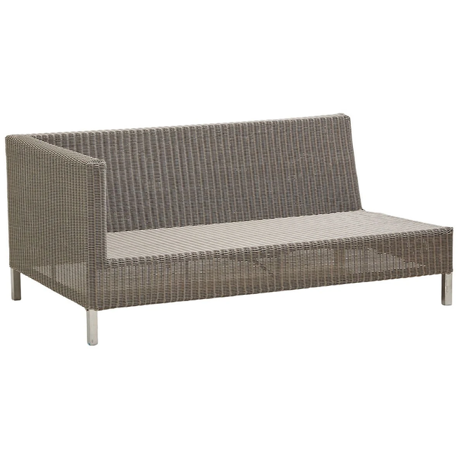 Photo of Connect Modules - Garden Sofa - 2-seater sofa Right Module - W: 148 x D: 84 x H: 64 x Sh: 30 cm