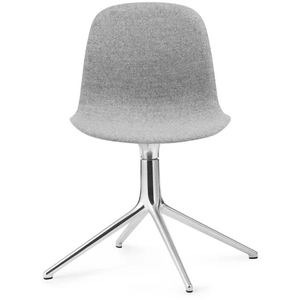 Photo of Form Drejestol Sh: 44cm - Partner Grey/aluminium