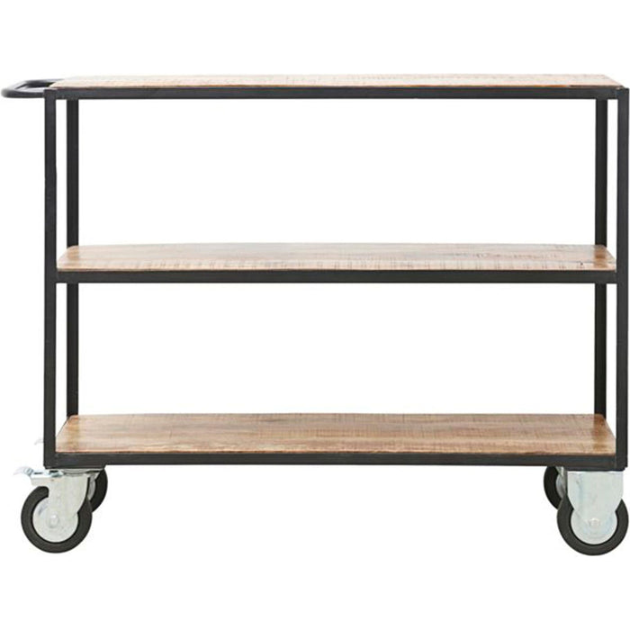 Photo of Wagon Brown Wood Metal