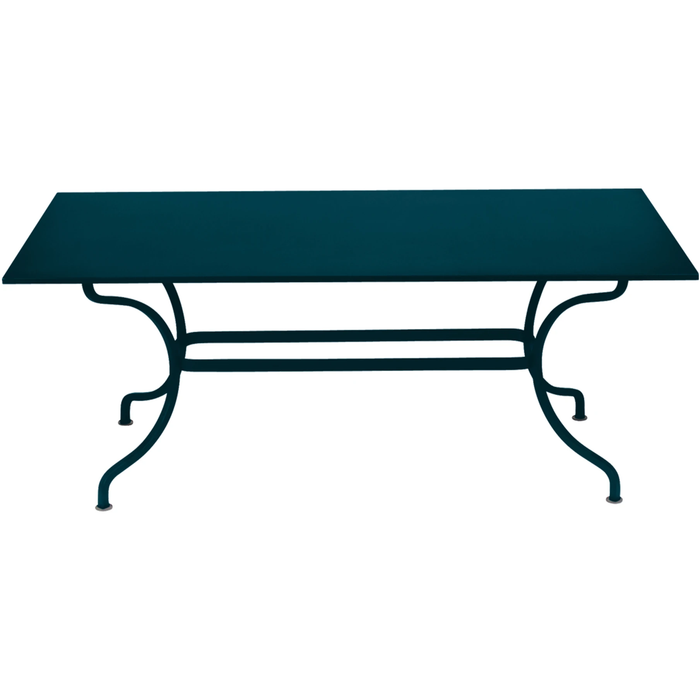 Photo of Romane Table 180 X 100 Cm, Acapulco Blue - Matbord Utomhus - Blå - Metall