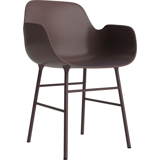 Photo of Form Armchair Steel - Spisebordsstol - Steel /