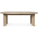 Bevel Table - Extendable X2 - Spisebord - White Oiled