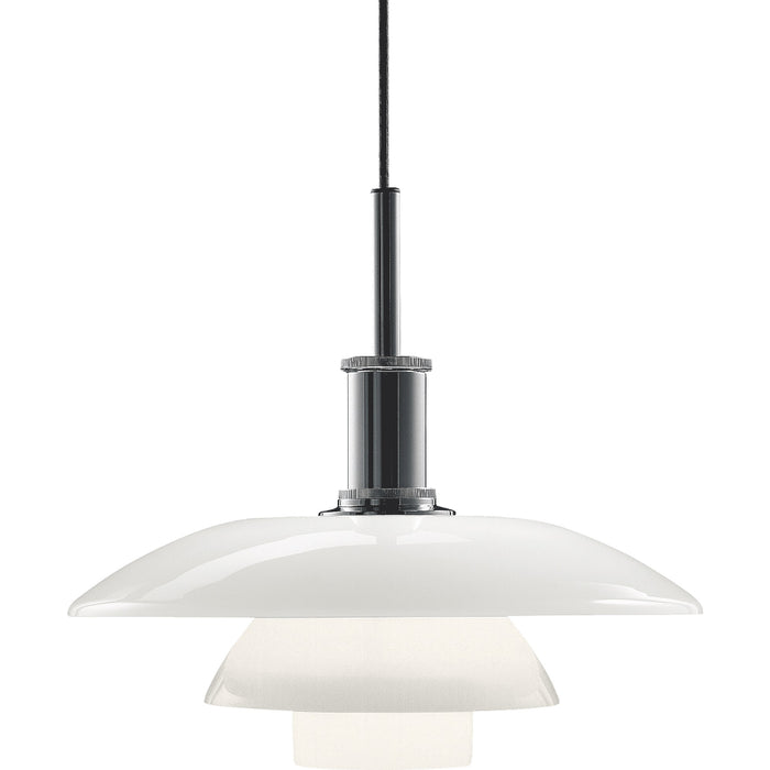 Photo of Ph 41/2-4 Glass Hanging Lamp Chrome