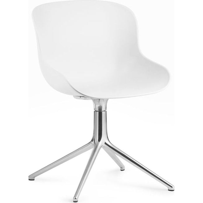 Photo of Hyg Swivel Chair By Simon Legald - Spisebordsstol - White - H: 84 X L: 54 X D: 55,5 X Sh: 46 Cm - 9,5 Kg