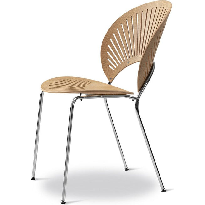 Photo of Trinidad Chair 3398 By Nanna Ditzel - Spisebordsstol - Oiled Oak - W48,5 X D57 X H85 X Sh45,5 Cm 1