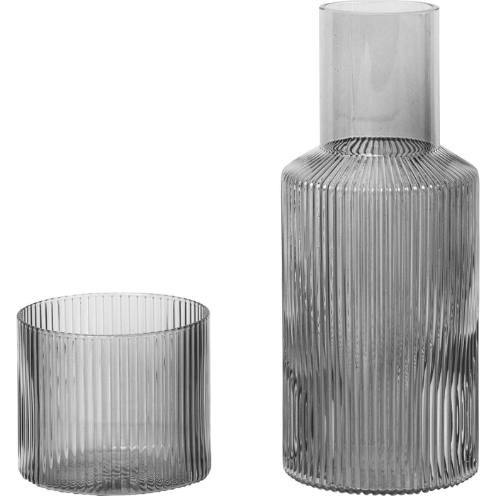 Photo of Ripple Carafe Set - H18 X Ø7,5 Cm