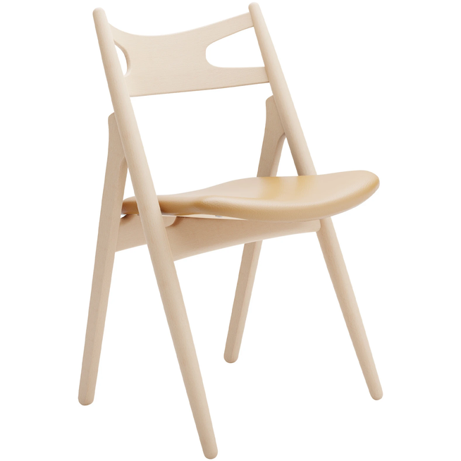 Photo of CH29p Sawbuck Chair - Soaped Beech