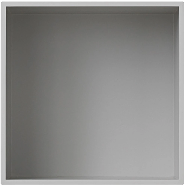Photo of Mini Stacked Storage 2.0, Medium, Light Grey - Shelving - Julien De Smedt - Grey - Mdf