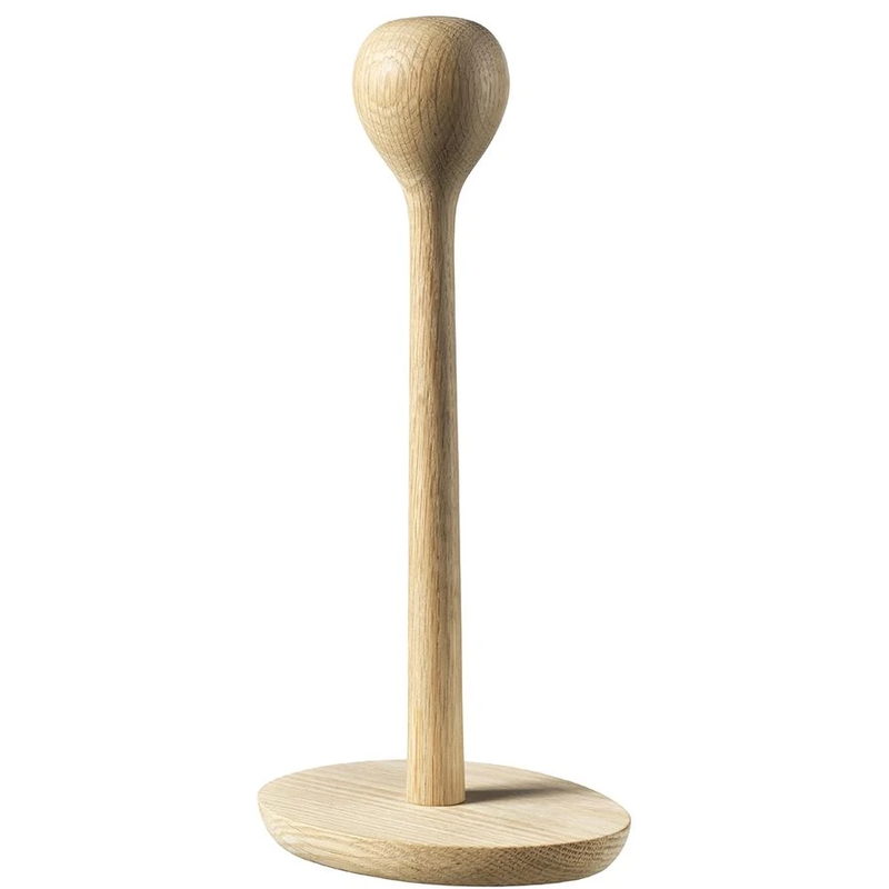 V1 Kamma kitchen towel holder H: 30.5 cm - oak