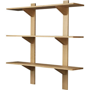 Photo of B100 Sorø Shelf 100x100 Cm Oak Nature Oiled