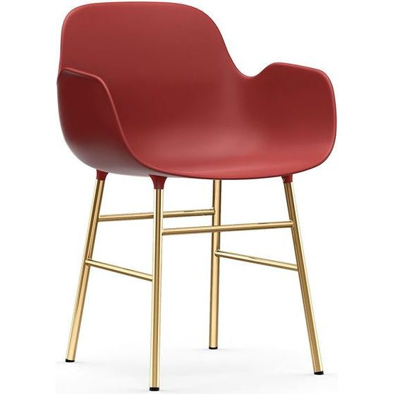 Photo of Form Armchair Steel - Spisebordsstol - Brass /