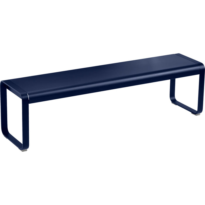 Bellevie Bench Deep Blue - Garden Benches - Pagnon & Pelhaître - Blue - Metal