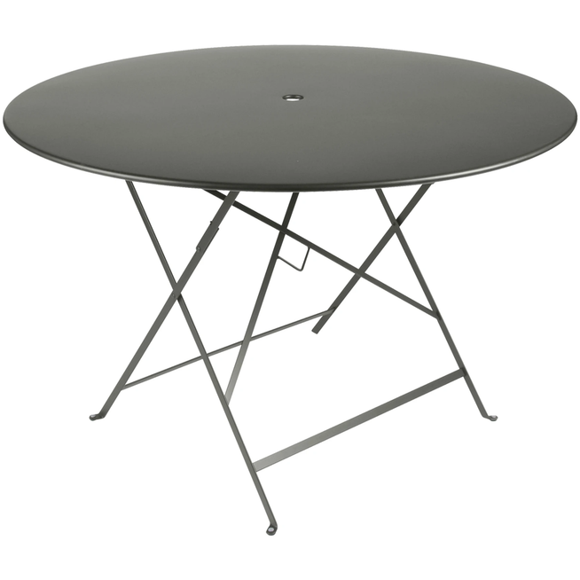 Photo of Bistro Table Ø 117 cm, Rosemary - Outdoor dining table - Green - Metal