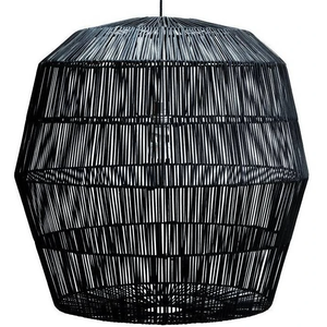Photo of Hanging Lamp Nama 5 Black Rattan Ø78cm