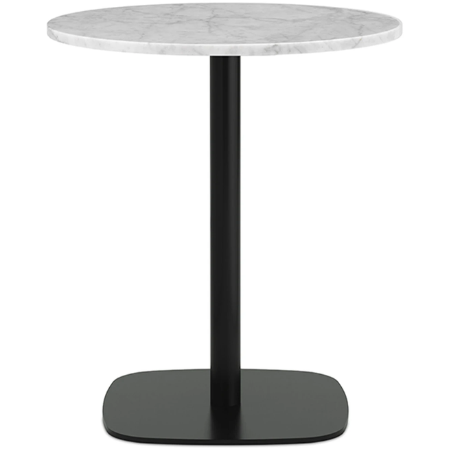 Photo of Form Cafe Table H74,5 Ø60 Cm Marble - Matbord - Simon Legald - Metall/sten