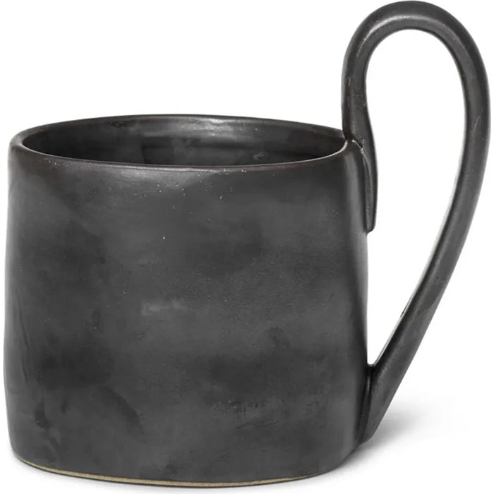 Photo of Flow Mug - Krus - Sort - W: 9 - H: 11 - D: 12