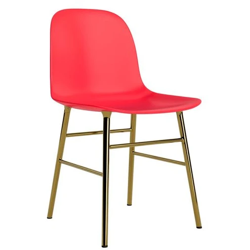 Photo of Form Chair Steel - Brass