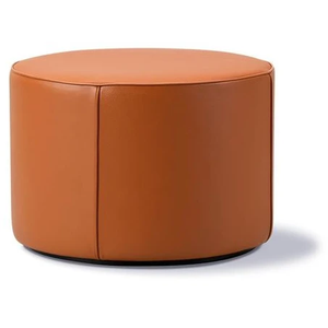 Mono Pouf 7423 By Due & Trampedach - Puf - Omni 307 Cognac - Ø55 X H38 Cm