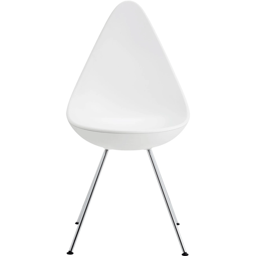 Photo of 3110 Droppen - White - Dining chairs - Arne Jacobsen - White - Metal/plastic