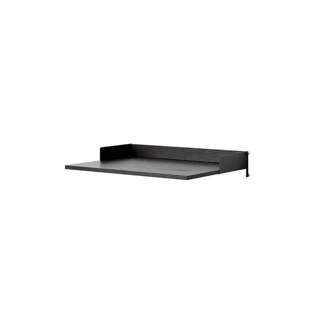 Photo of New Works Desk Kit - Hylde - Black Ash / Black - H15 X W80 X D55 Cm