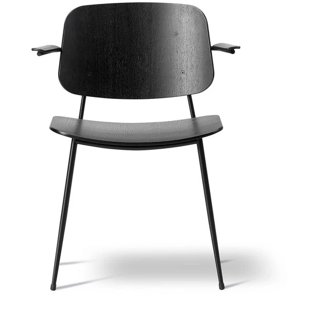 Photo of Søborg 3070 Metal Base Armchair