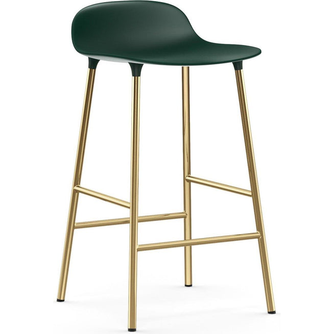 Photo of Form Bar Stool 65 Cm Brass