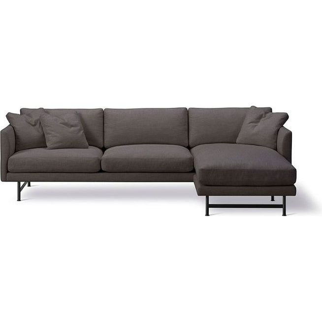 Photo of Calmo Sofa 80 5625 By Hugo Passos - 3 Personers Sofa - Ruskin 34 / Black - W250 X D90/155,5 X H75,5 X Sh41 Cm
