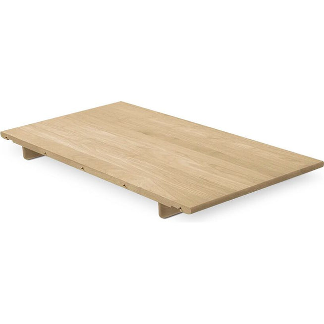 Photo of Carl Hansen - Ch338i Extension leaf, white oiled oak - Accessories Table - Hans J. Wegner - Wood-coloured